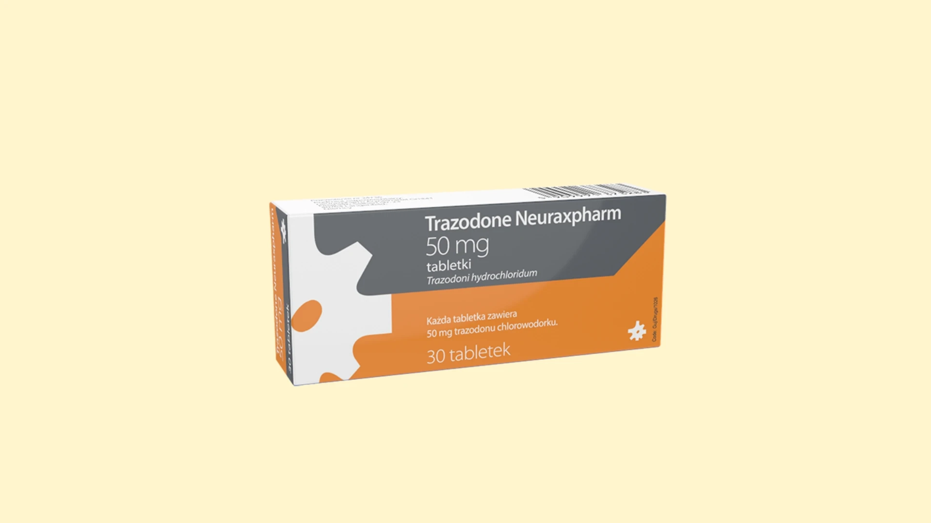 Opakowanie leku Trazodone Neuraxpharm | konsultacja z e-receptą w Erecept.pl